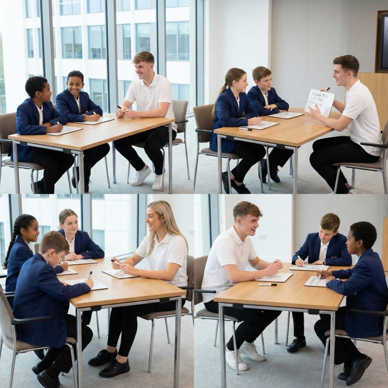 Tutoring Session Example Easy Group Tutoring - Total Maths Tutoring